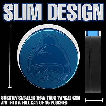 Amazon.co.jp: ZPACK 磁気Zyn メタル缶、ホルダー、金属容器