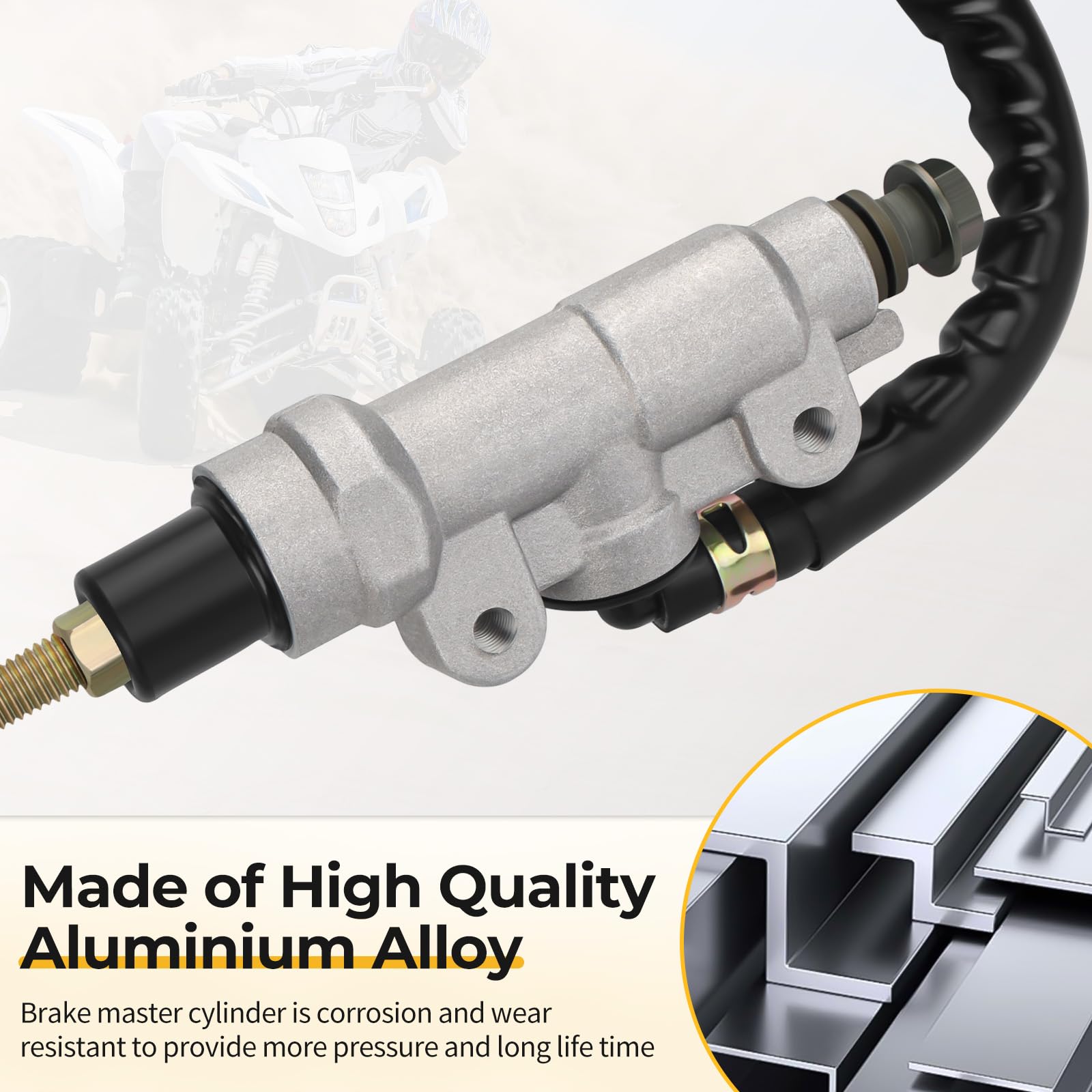 Amazon.com: M MATI Rear Brake Master Cylinder for Suzuki Quadsport
