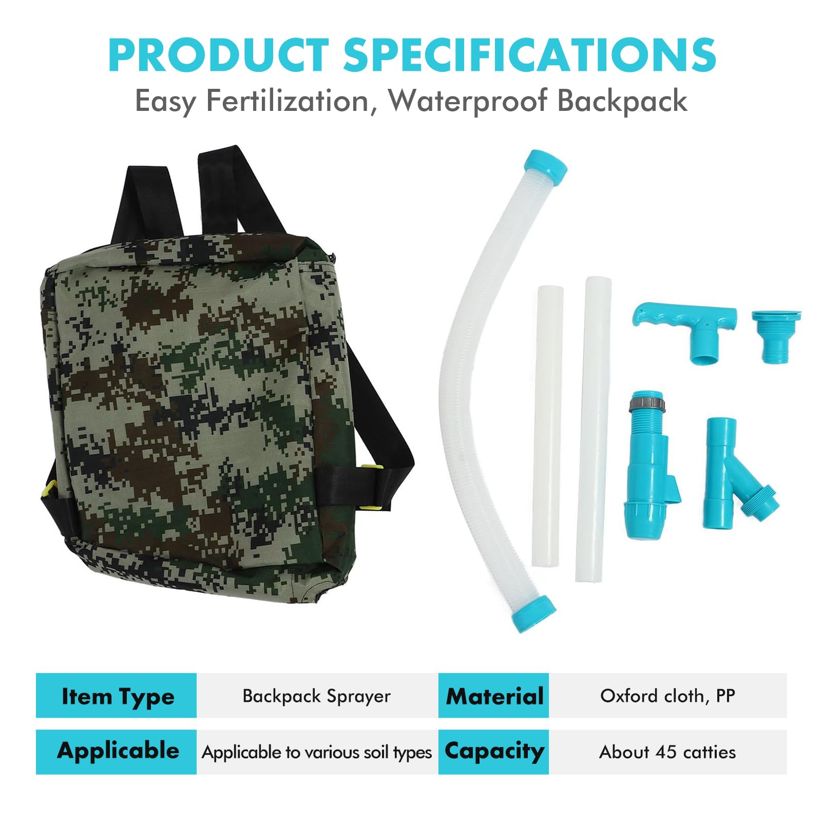Esparcidor De Fertilizante Mochila, Esparcidor Manual Esparcidor De Semillas Aplicador De Fertilizantes, Portátil Ajustable Abonadora Manual Pulverizador De Fertilizante Para Fertilización, Jardinería