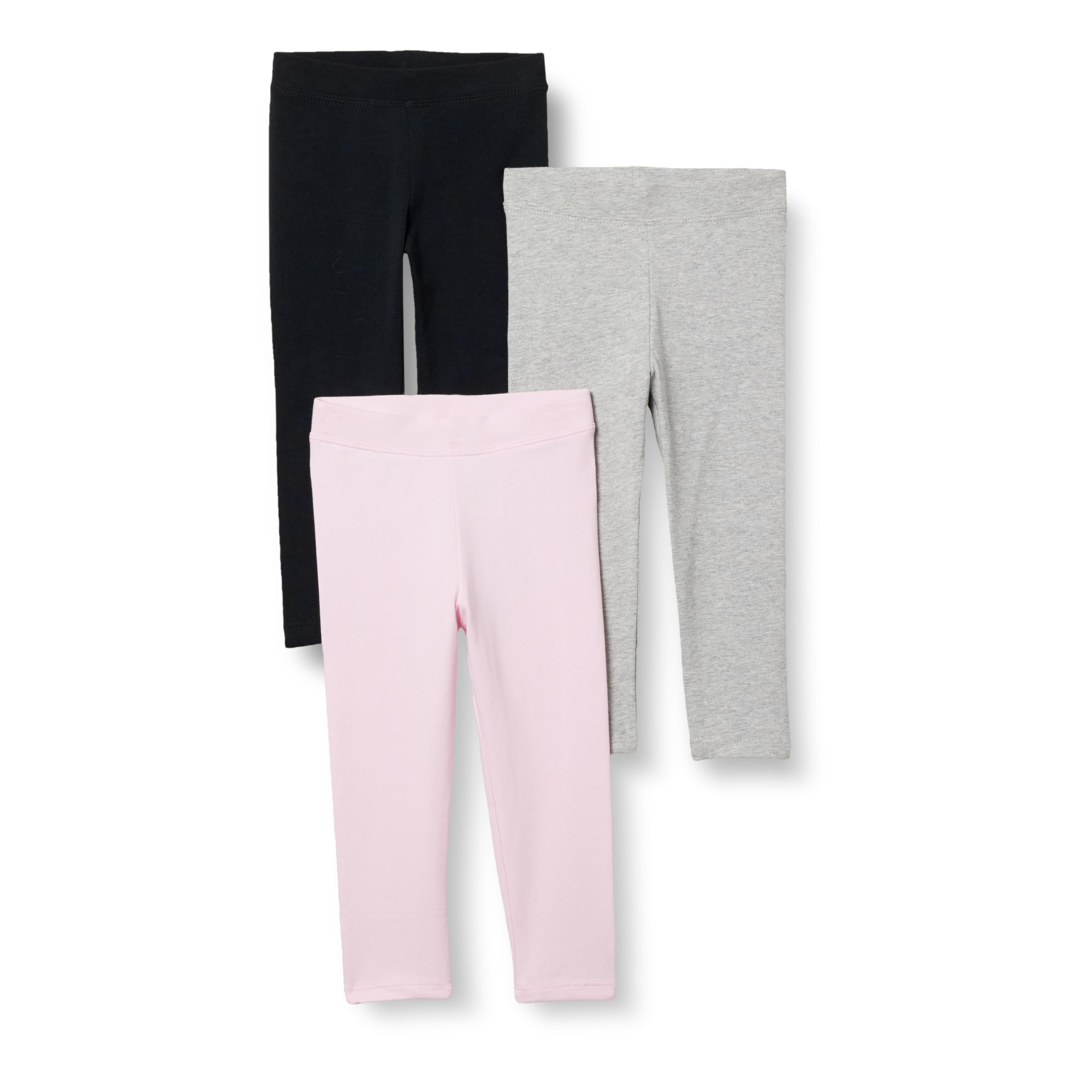 Amazon Essentials Mädchen Leggings-Auslauffarben, Multi-Packs