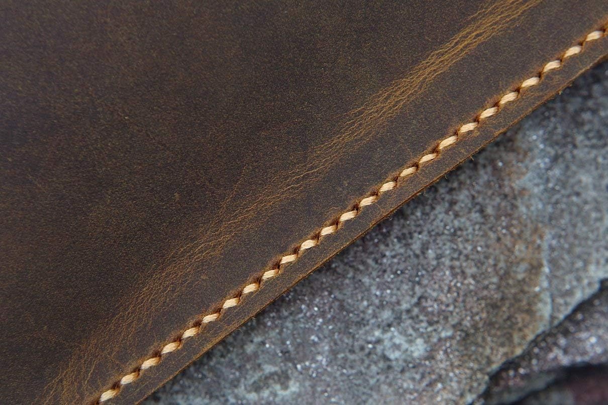Vintage Distressed Genuine Leather MacBook Sleeve case for New 2021 MacBook pro 14 16/2022 MacBook air pro 13 Cover Bag MACX05C-N