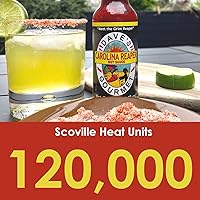 Vista 7 de Dave's Gourmet Carolina Reaper Salsa picante – Sabor increíblemente picante y audaz – Pimiento picante Carolina – Ideal para tacos, alas, adobos