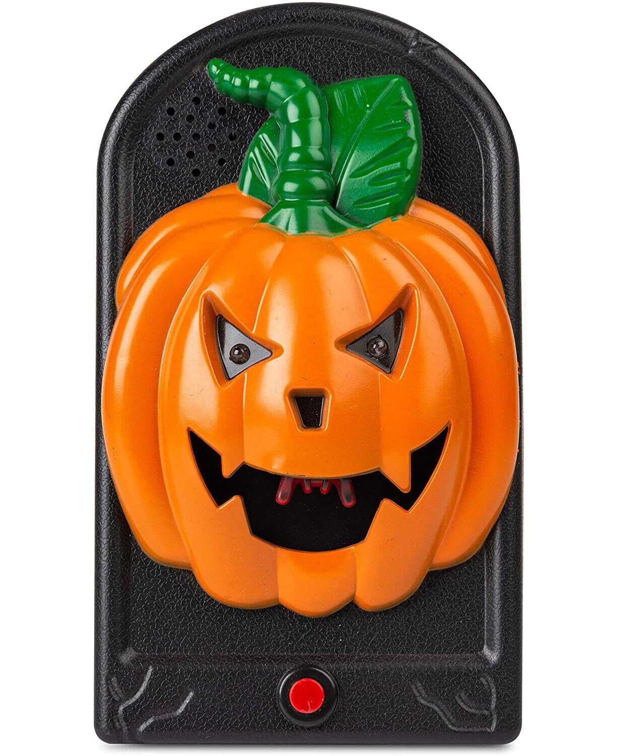 I Love Fancy Dress Pumpkin Halloween Skull Or Doorbell - Touch-Control Light-Up, Talking Scary Skull Haunted Doorbell With Lantern Decoration For Halloween Party Decorations And Spooky Sound Effects
