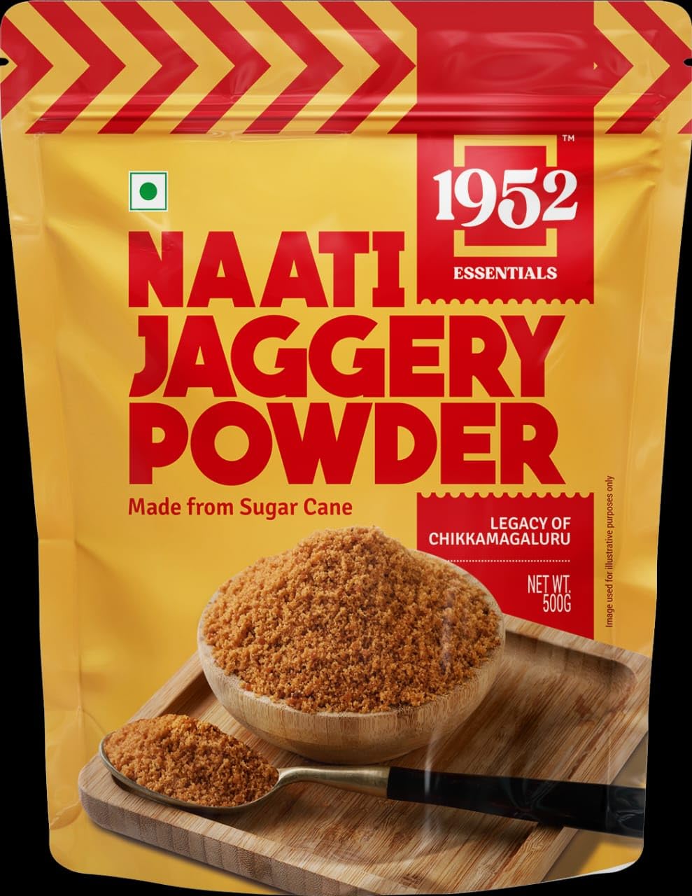 1952 Premium-Quality Naati Jaggery Powder | Healthy Sugar Substitute, Unrefined & Unadulterated | Certified Organic & Chemical Free, 500g Pouch - Pack Of 3 (B0CYQ73LXQ) Amazon Price History, Amazon Price Tracker