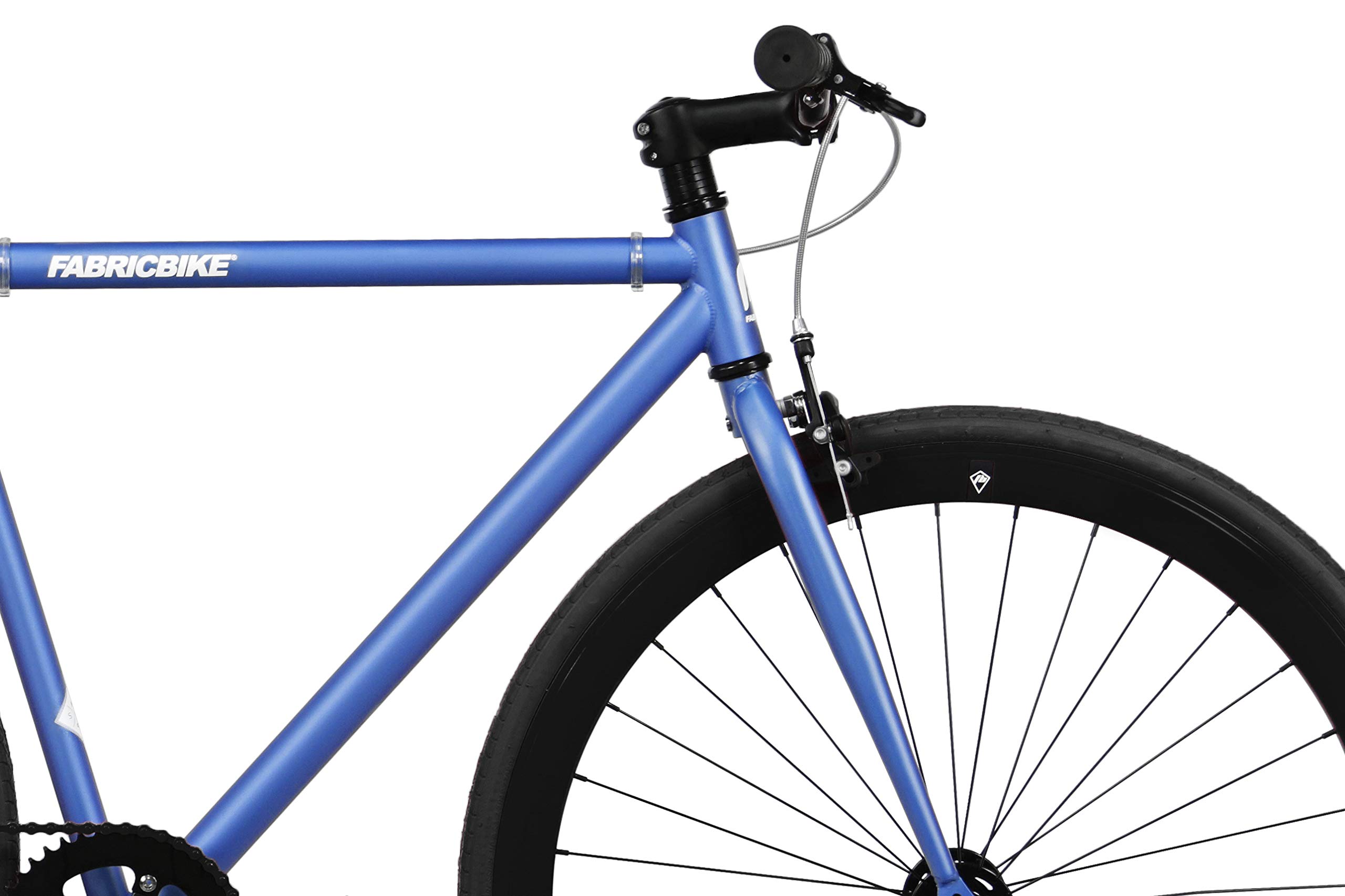 FabricBike ORIGINAL - Fixie Single Speed, 28 Zoll, Fixed Gear, Single Speed, Hi-Ten Rahmen Stahl, 10,45 kg (Talla M)