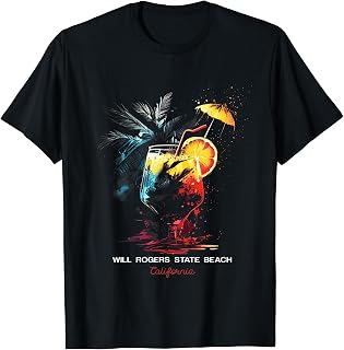 Will Rogers State Beach California T-Shirt