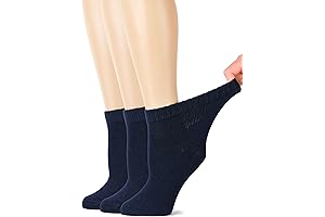 Bamboo Diabetic Socks, Extra Wide Ankle Women's Socks