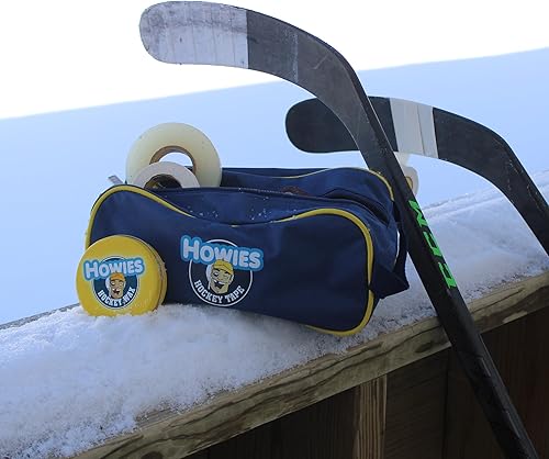Miniatura 7 de Howies Bolsa de accesorios con carga de hockey – Incluye palo, agarre y cinta para espinilleras, kit de reparación de casco, piedra fina para