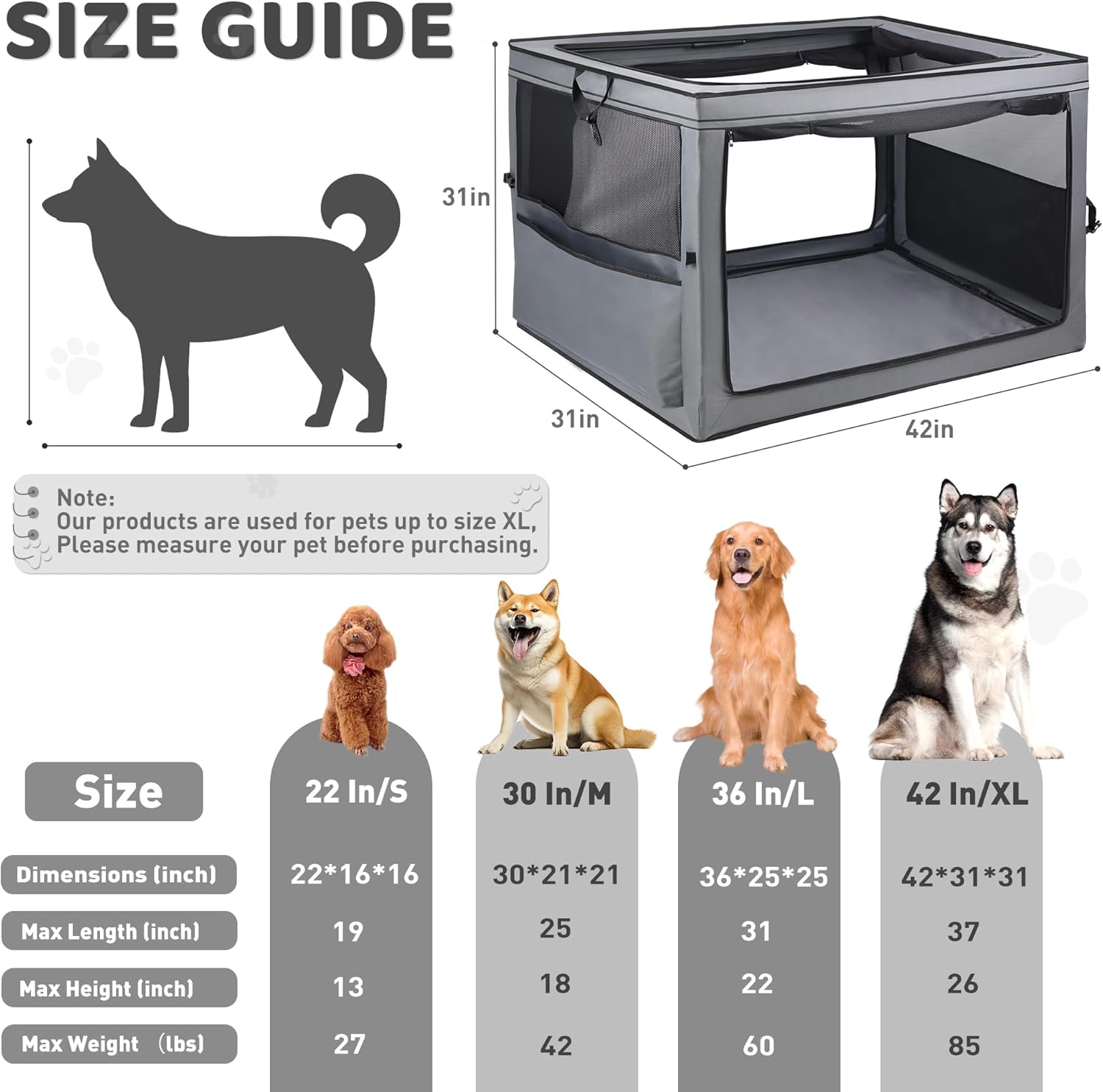 The Ultimate Foldable Pet Crate: Perfect for Travel and Home!
