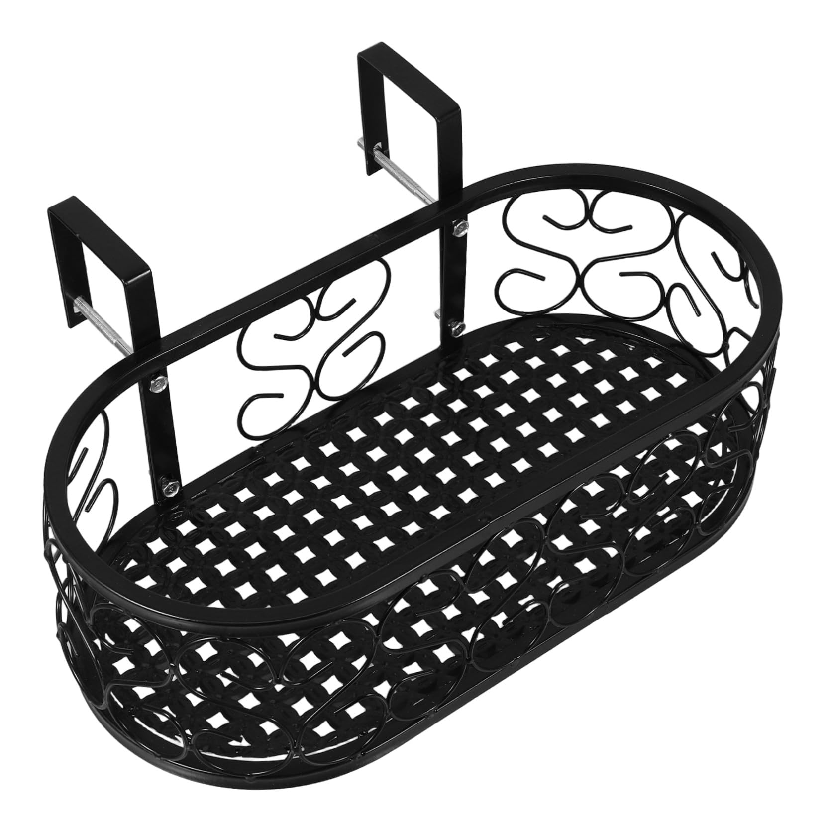 Jardinière de balcon décorative pour fenêtre et terrasse, support suspendu pour plantes d'extérieur