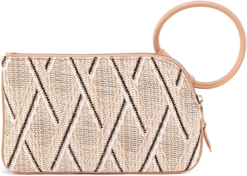 HOBO, Womens, Sable Wristlet, Cream Raffia, One Size