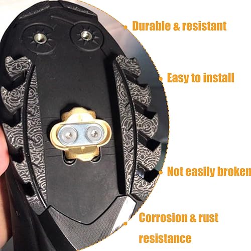 Miniatura 5 de Kemcatui 2 tacos de bicicleta para pedales, pedal de tacos de bicicleta compatibles con pedales Eggbeater, Candy, Smarty, Mazo