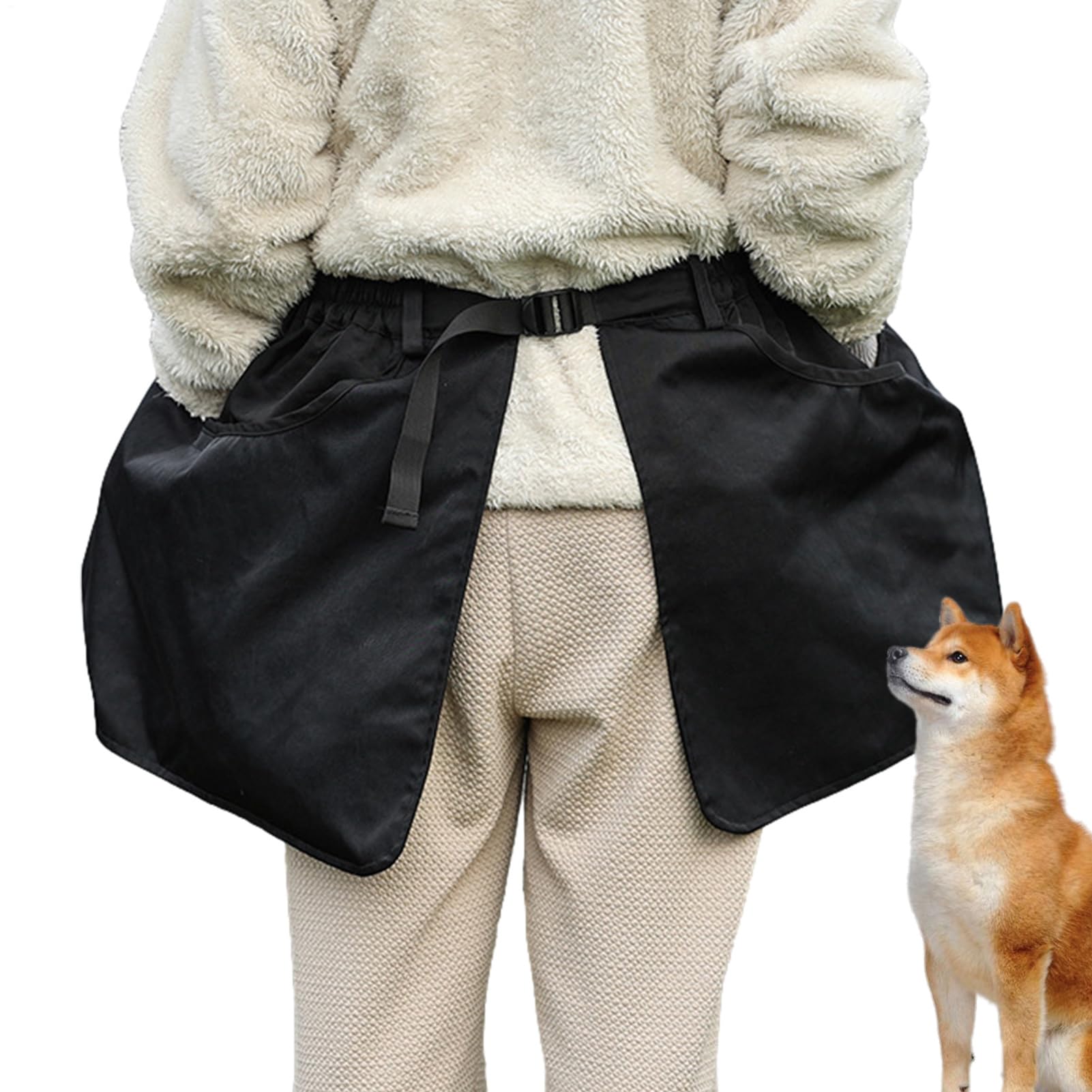 Tablier de dressage pour chien - Étanche - Grande capacité - Sac banane