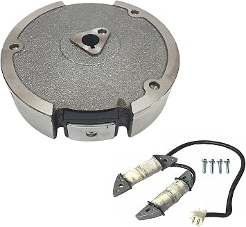 Flywheel W/Magneto & Parallel Charging Coil 12VDC for Headlight on Harbor Freight Predator by Rato 212CC 6.5 HP Gas Engine 0.68 Flywheel Bore Size Medium