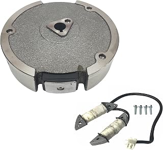 Flywheel W/Magneto & Parallel Charging Coil 12VDC for Headlight on Harbor Freight Predator by Loncin 212CC 6.5 HP 170F Gas Engine 0.71” Flywheel Bore Size (Large)