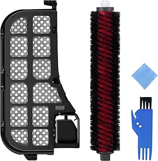 Reinigungsbürste Wasserfilter Assembly für Roborock S8 / S8 Pro Ultra / S8 Maxv Ultra Saugroboter Automatisch entleerte Station, Reinigungs-Tankfilter Hauptbürste Wartungsbürste (2 Stück)