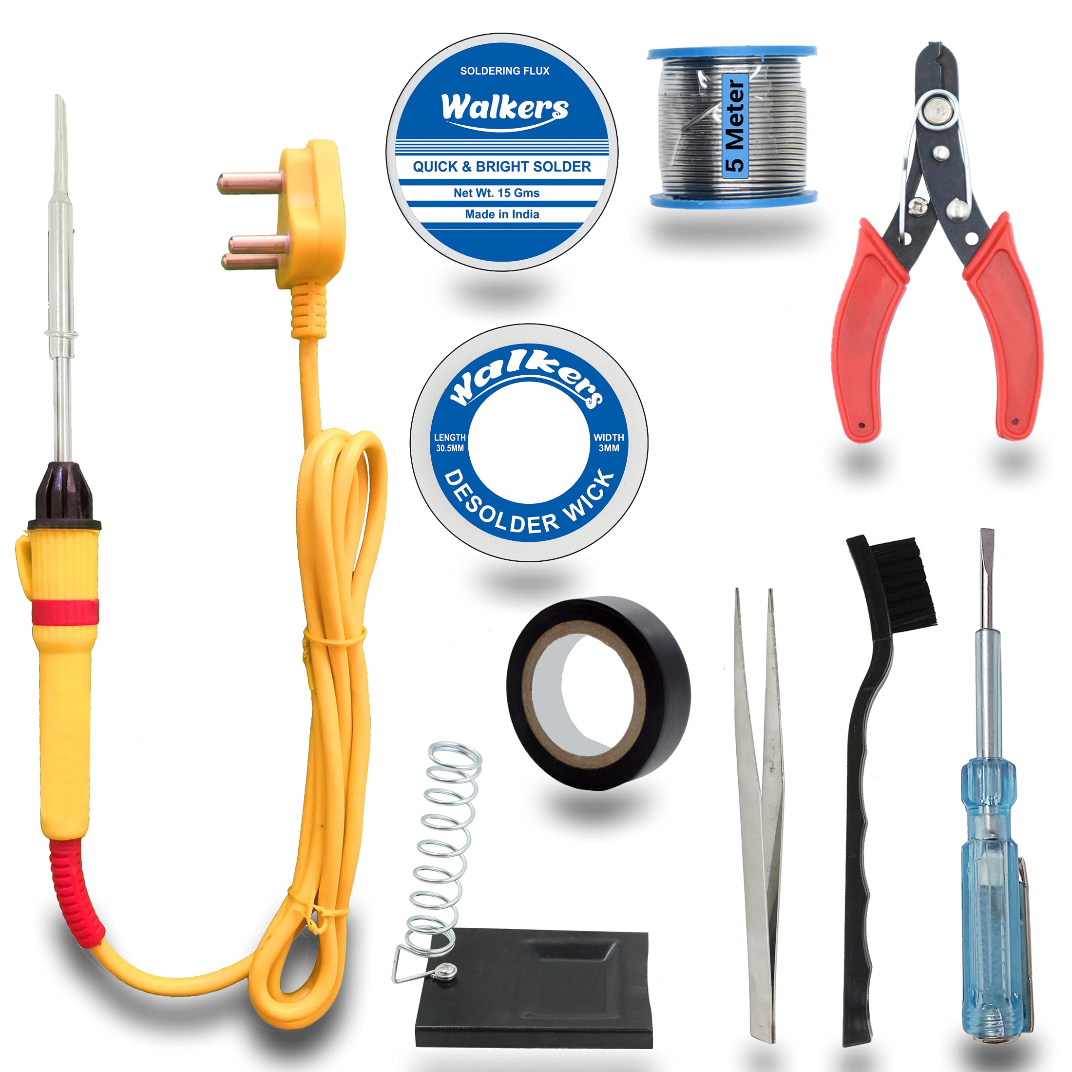 See full amazon price history chart for Walkers Electronic Gadget New 10 Items Mobile Soldering Iron Equipment Tool Machine Combo Kit Set with Flux Paste and Wire 25 W Simple (Flat Tip) Walkers Electronic Gadget New 10 Items Mobile Soldering Iron Equipment Tool Machine Combo Kit Set with Flux Paste and Wire 25 W Simple (Flat Tip) (B09GLTZMW7) Amazon Price History, Amazon Price Tracker