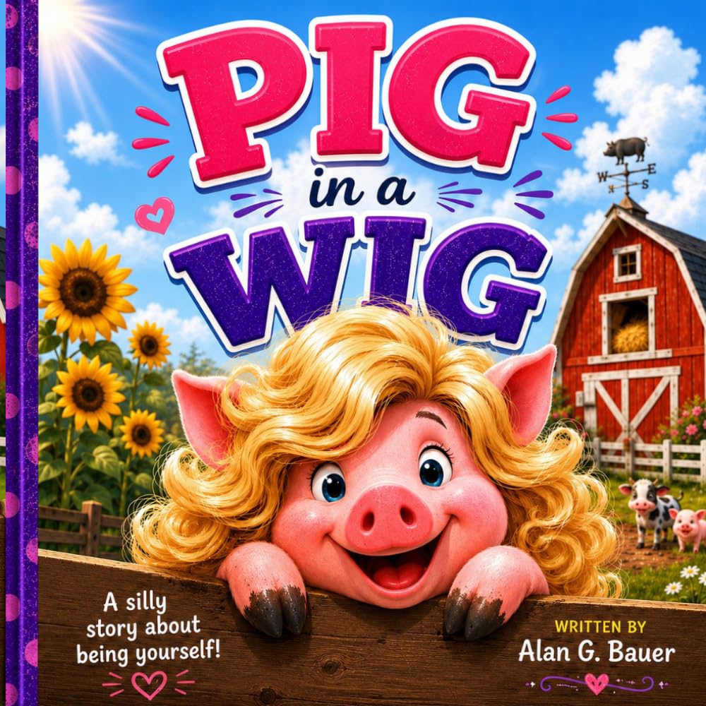 Pig in a Wig: a laugh-out-loud rhyming adventure that celebrates friendship, confidence, and the joy of being yourself!
