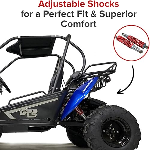 Miniatura 5 de AlveyTech Amortiguadores ajustables de 12" para karts y mini bicicletas (juego de 2) (diámetro de ojo de 0.394 in)