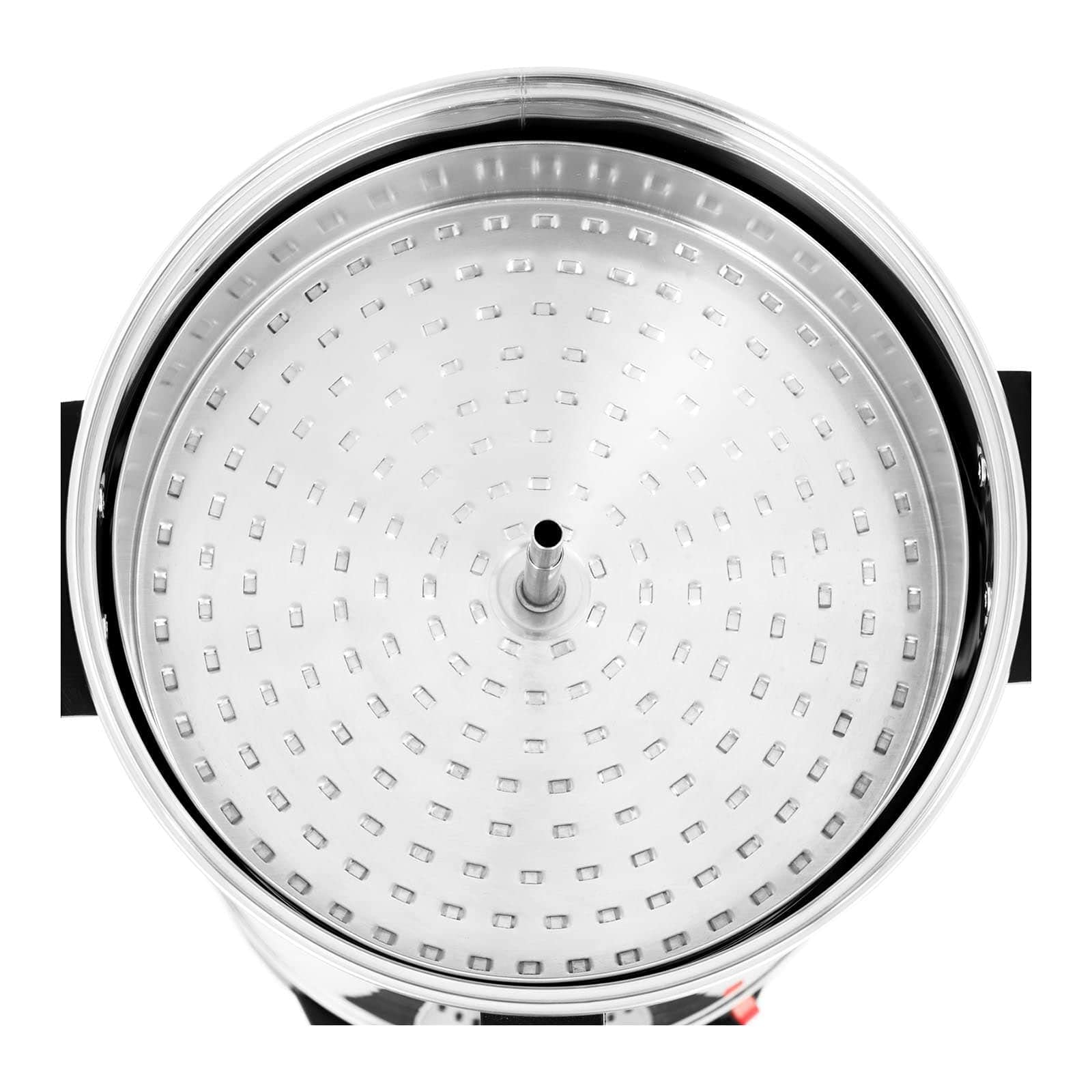 Royal Catering RC-CU9 - Cafetera de filtro (9 L, acero inoxidable, con grifo de cobre, cafetera automática