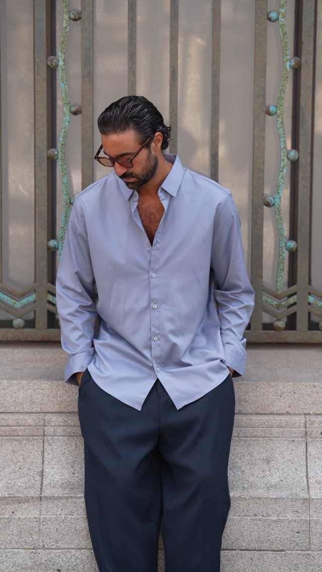 thumbnail: PJ PAUL JONES Herenoverhemd Lange Mouwen Regular Fit - Klassiek Effen Casual Business Shirt