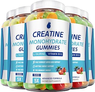 Creatine Monohydrate Gummies - Low Sugar Chewable Gummy
