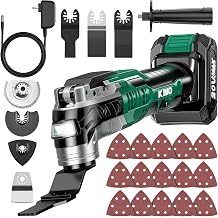 KIMO 20V Cordless Oscillating Tool, Brushless Oscillating Power Multi-Tools