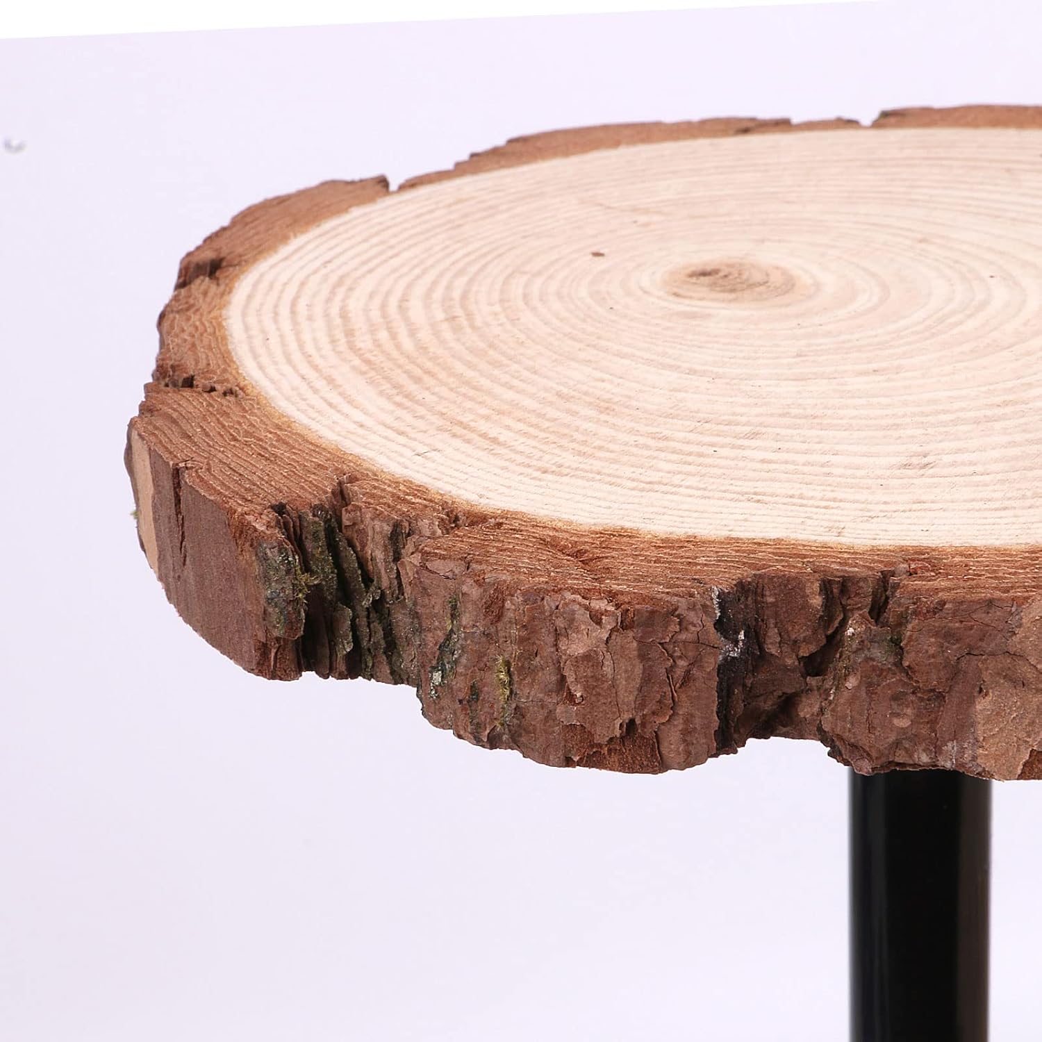 Wood Cupcake Stand, Farmhouse Rustic Cupcake Stand with 3 Tier, Table Display Stand Cake Tools Round Cake Plate for Presenting, Birthday, Parties, Weddings, Natural Wooden Cake Stand Dessert Display : Home & Kitchen