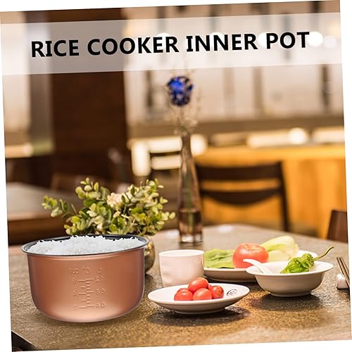 Miniatura 4 de Zerodeko Olla de arroz Liner Sartén antiadherente de cerámica Olla de arroz de cerámica Sartenes antiadherentes de acero inoxidable Olla de arroz