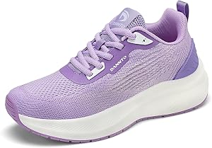 DANNTO Damen Laufschuhe Turnschuhe Atmungsaktiv Sportschuhe Leichte Sneaker für Outdoor Fitness Gym Schuhe