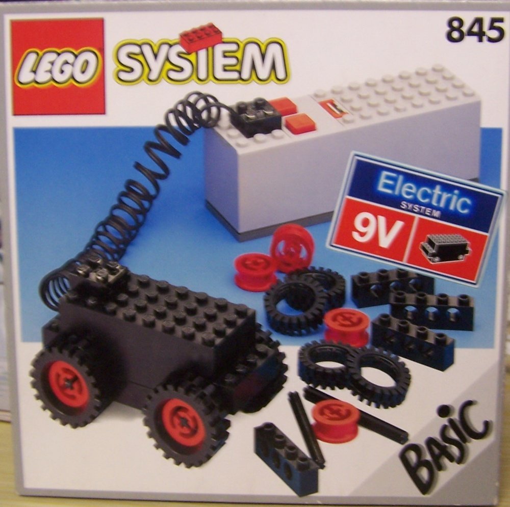 LEGO 845 System: BASIC z systemem elektrycznym 9 V