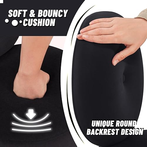 Miniatura 3 de Furniliving Silla de maquillaje moderna de terciopelo, taburete tapizado sin brazos para sala de maquillaje, cómoda silla de sala de estar con Negro