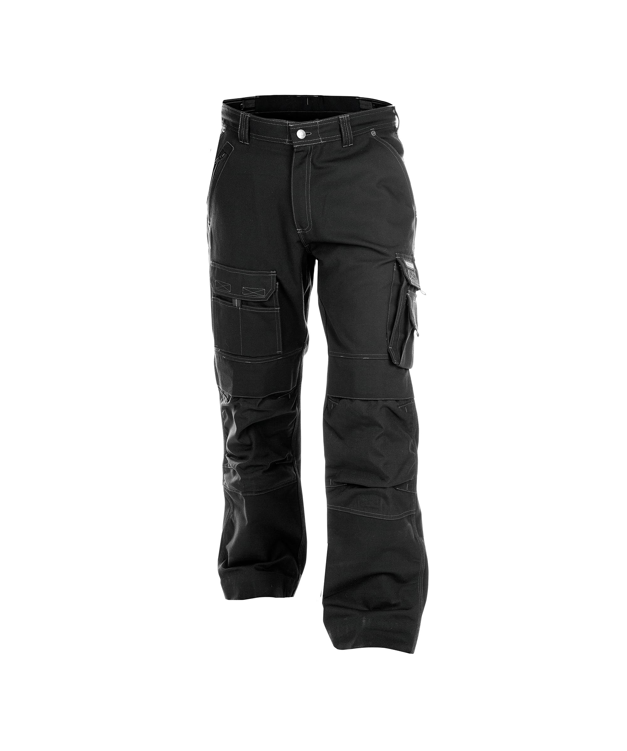 DASSY® Jackson DASSY® Jackson Canvas Arbeitshose mit Kniepolstertaschen - Größe 42 - ZEMENTGRAU
