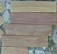 Vista 1 de SvitMolds Vendido 2 Moldes de hormigónTerraza Tablero Hormigón Molde de Jardín Paso de Piedra de Madera Camino Patio S10