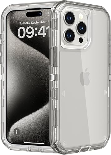 Miniatura 68 de Funda para iPhone 11 Pro Max, resistente a los golpes, protección contra caídas, funda protectora transparente de doble capa compatible con iPhone