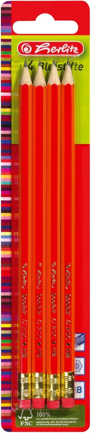 herlitz Scolair HB Pencils