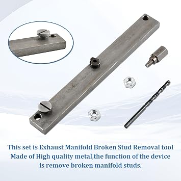 Exhaust Manifold Stud Removal Tool Broken Stud Removal tool | Compatible with Ford F150 F250 F350 4.6L 5.4L V10 1997-2009