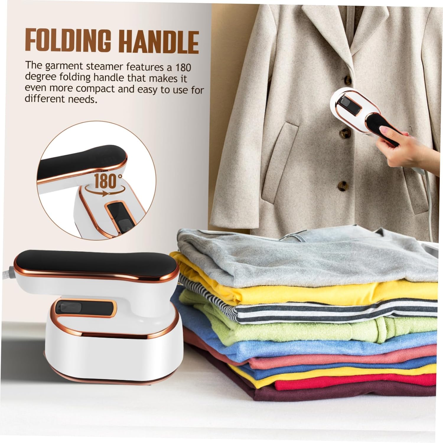 Steam Portable Garment with Travel Size for Clothes Wrinkle Remover