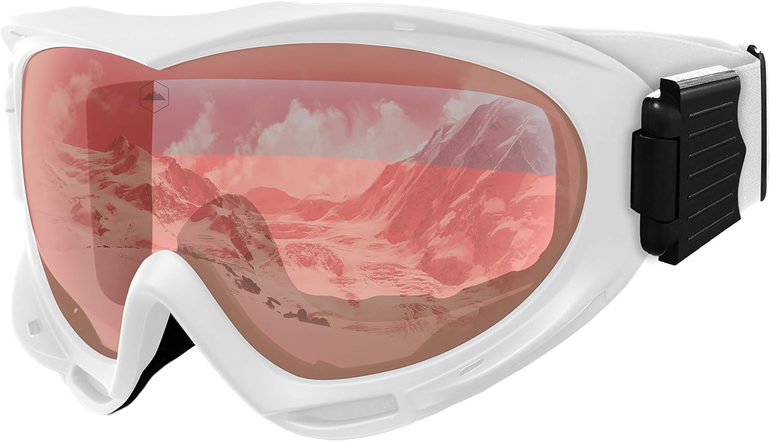 Ski & Snowboard Goggles - Snow Glasses for Skiing, Snowboarding, Motorcycling, Outdoor Winter Sports - Fits Men, Women, Youth