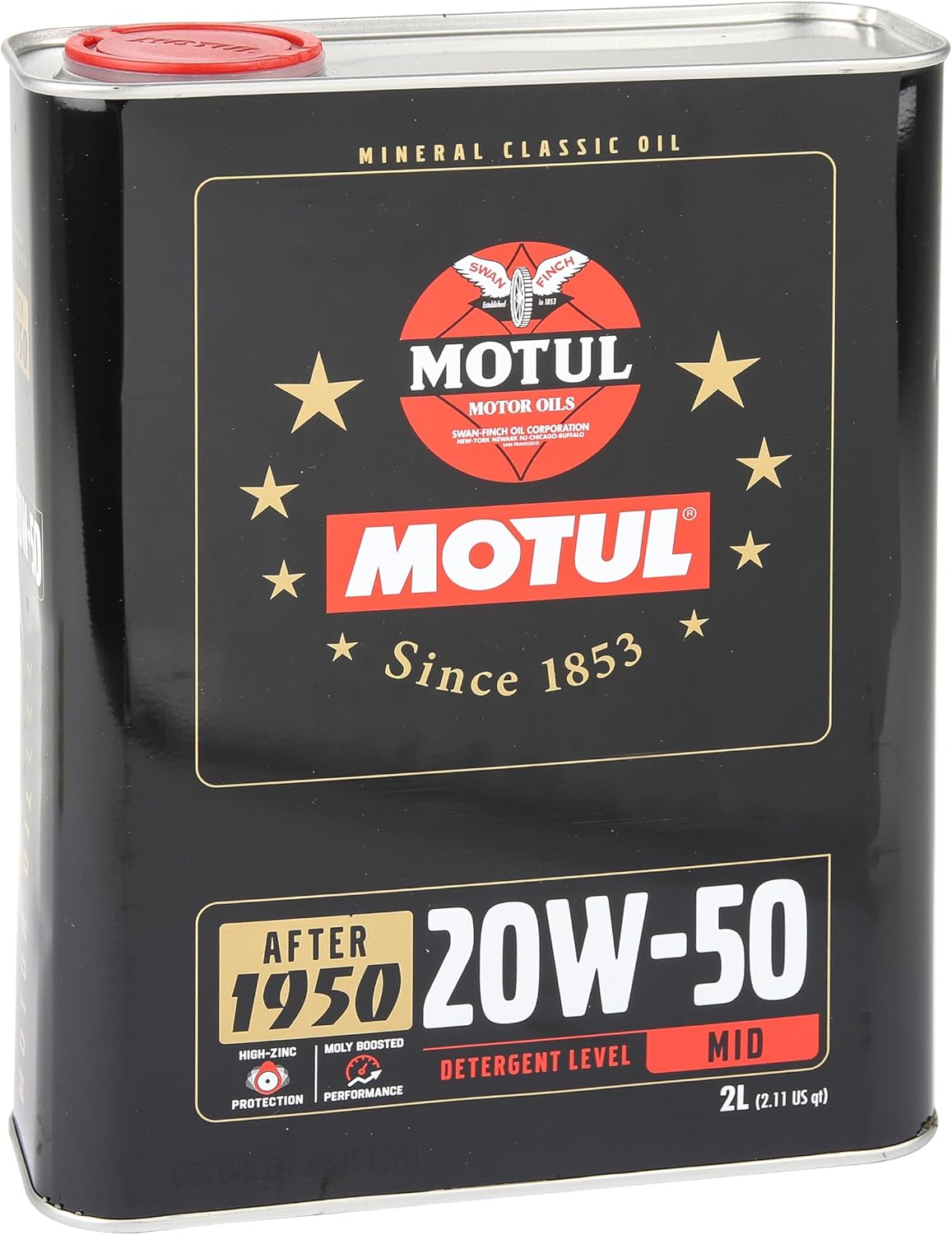 Huile Motul 102740 Classique 20W-50 - 2L
