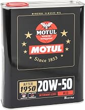 Motul 102740 Classic Oil 20 W50 2 Litre