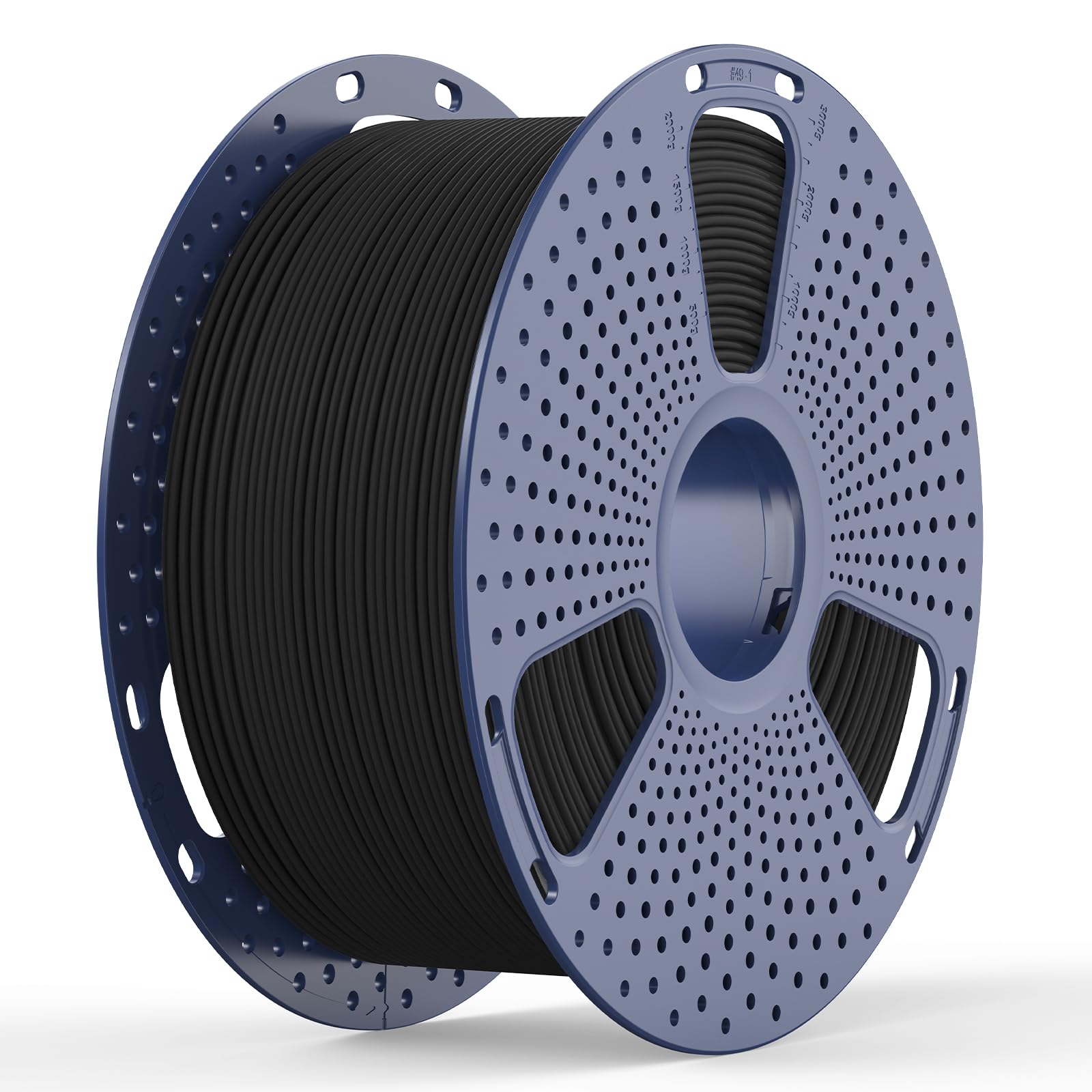 JAYO Mattes PLA 3D-Druckerfilament 1.75mm, Mega-Spule 3kg Schwarz - Ultramattes Finish, Verdeckt Schichtlinien, Verstopfungsfrei, Biologisch Abbaubar, ±0,02mm Präzision, Ordentlich Gewickelt