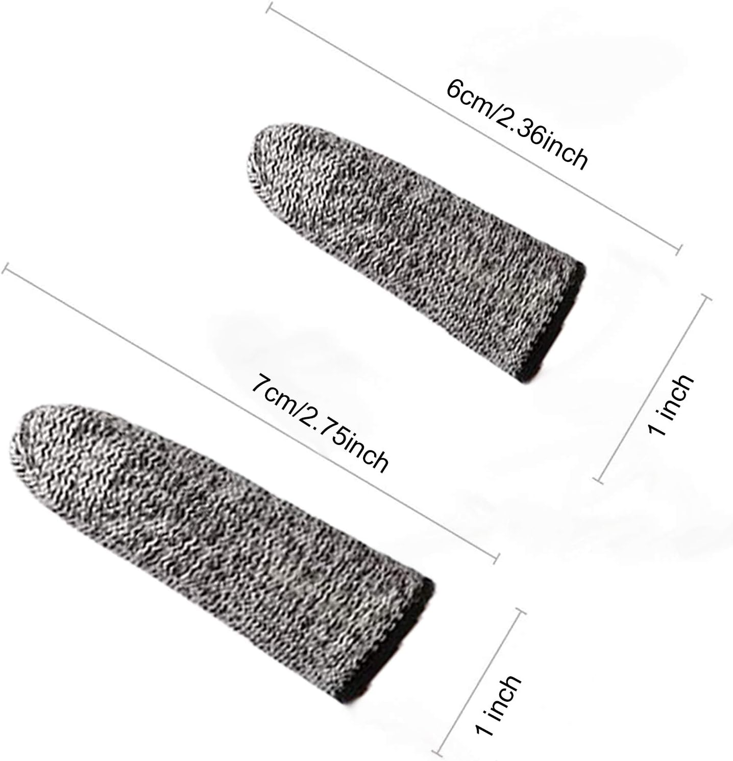 One-Day Sale: Up to 60% Off JADE KIT 20 PCS Finger Cots Cut Resistant Protector, Finger Covers for Cuts, Gloves Life Extender, Cut Resistant Finger Protectors for Kitchen, Work, Sculpture, Anti-Slip, Reusable