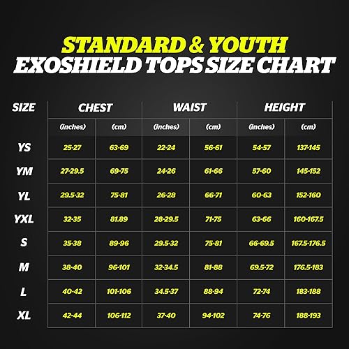 Miniatura 7 de Storelli ExoShield Gladiator Goalkeeper Jersey, High-Impact Protection, Sweat-Wicking, Breathable Athletic Shirt for Soccer