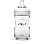 Philips Avent Natural Baby Bottles, Clear, 9 Ounce, (4 Pack)