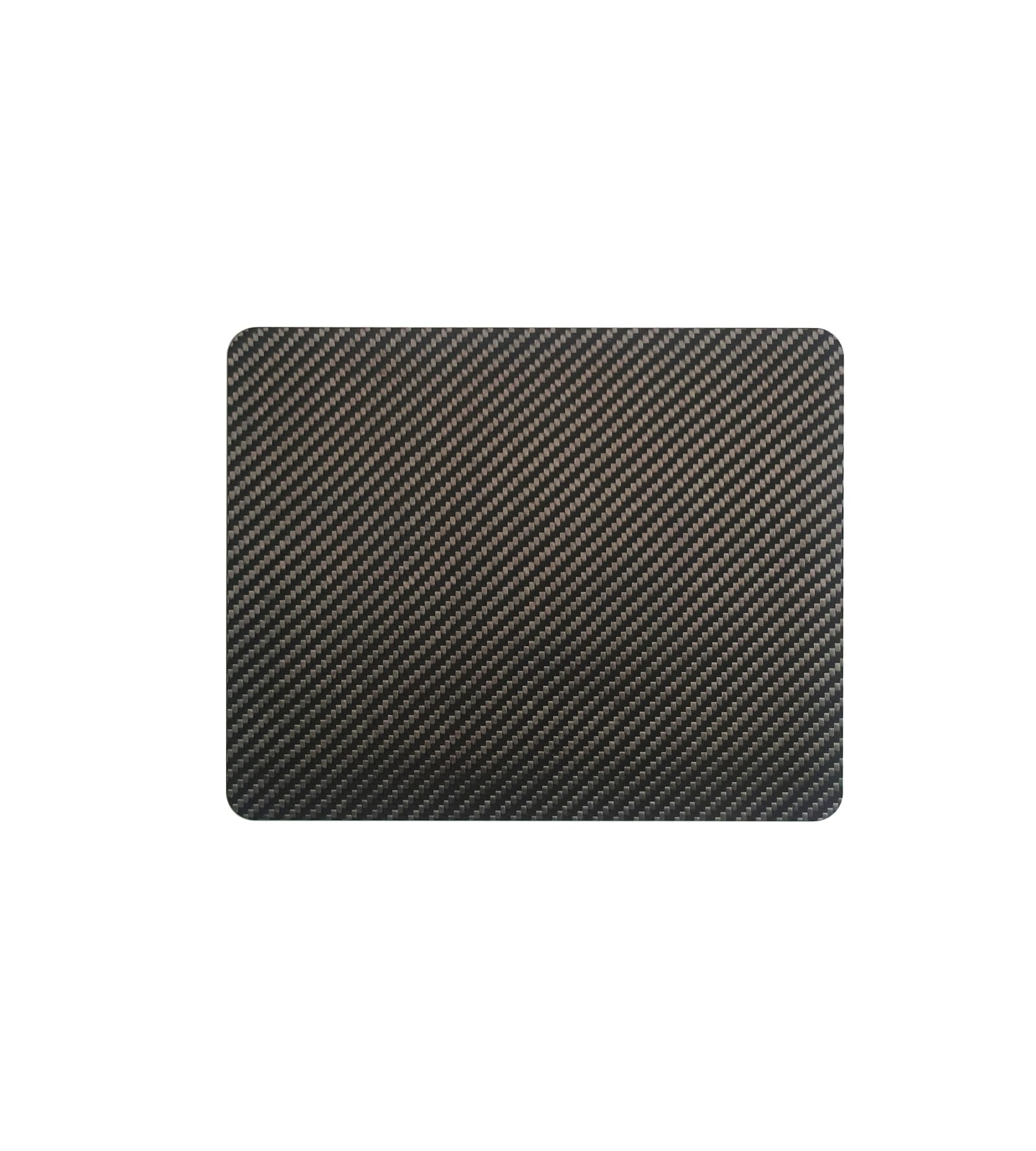 Mehrzweck-Mauspad aus Kohlefaser, hart, dünn und leicht für Büro, Gaming und den täglichen Computergebrauch auf dem Schreibtisch oder Schoß (3K Twill, Medium)