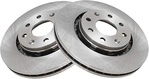 Miniatura 2 de TRQ Juego de rotores de freno de disco delantero para Chevy Aveo 2004-2011  Chevy Aveo 52009 Pontiac G3  Chevy Spark 2013-2015  Chevy Spark EV