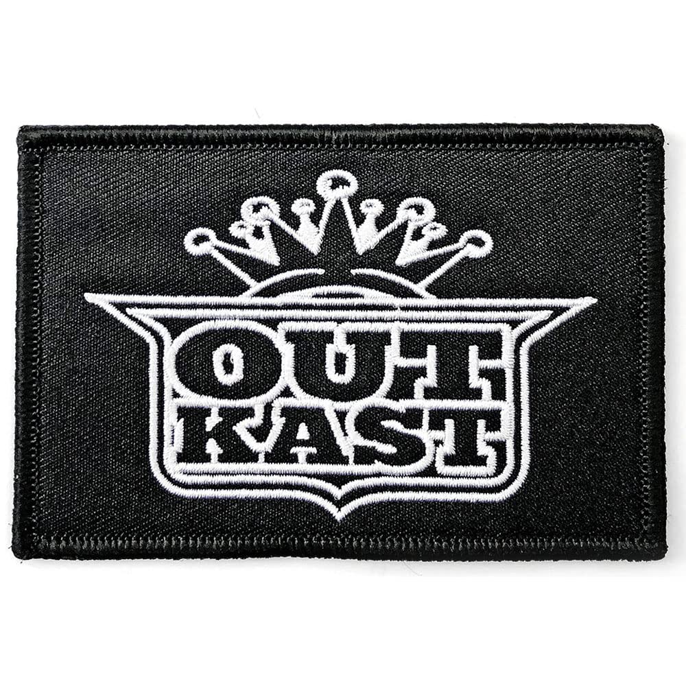 Rock Off Officially Licensed Products Black Outkast Patch Imperial Crown Logo