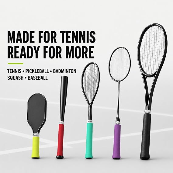 Tennis Racket Grip Tape, Tacky Overgrip
