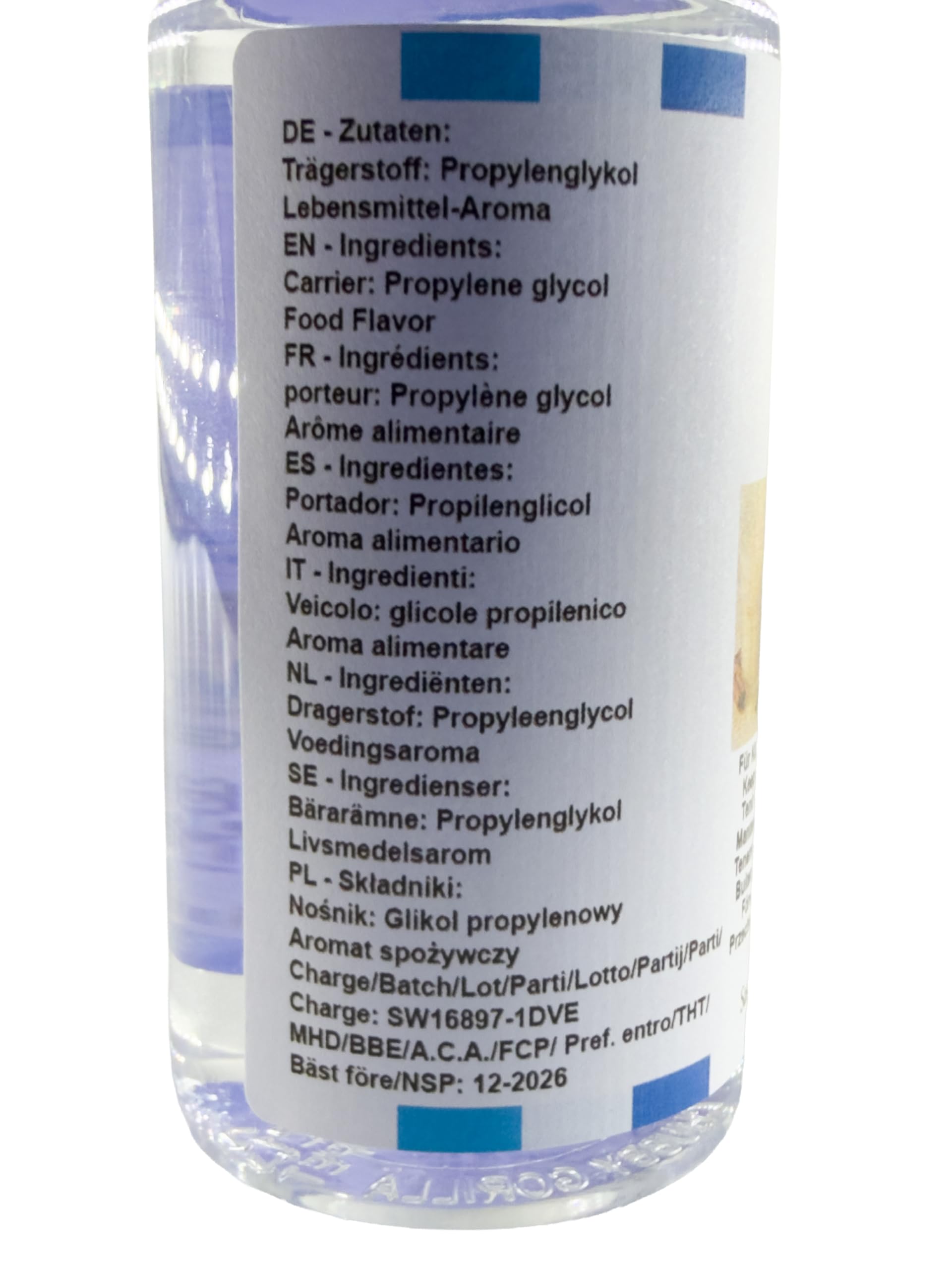 Horchata aroma concentrado - Vegano - Sasami - 10ml